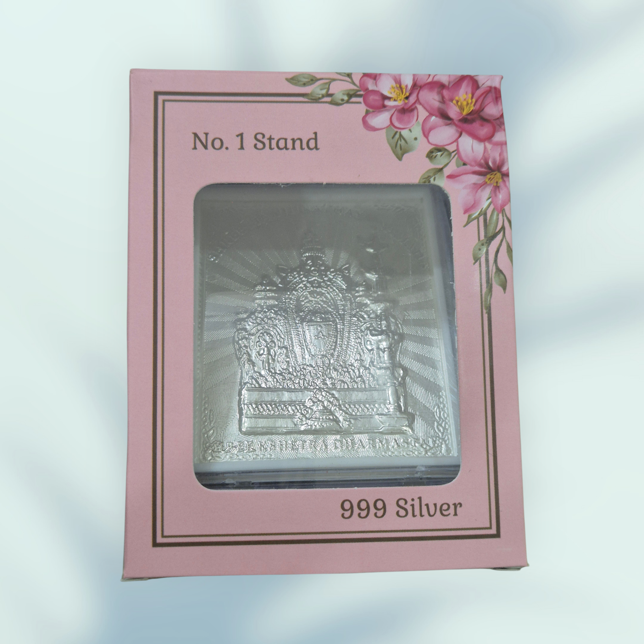 999 Silver No. 1 Stand - Premium Silver Decorative Showpiece - Image 2
